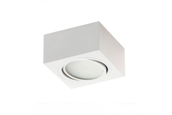 PP P 101 WH PLAFON GX53 - SUPER MAŁA WYSOKOŚĆ 6,5 CM ! PP P 101 WH w kategorii Lampy sufitowe