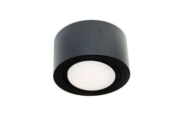 PP P 100 BK PLAFON GX53 - SUPER MAŁA WYSOKOŚĆ 6,5 CM ! PP P 100 BK w kategorii Lampy sufitowe