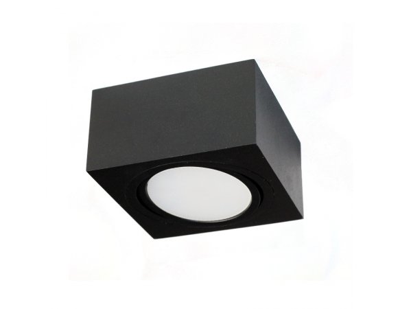 PP P 101 BK PLAFON GX53 - SUPER MAŁA WYSOKOŚĆ 6,5 CM ! PP P 101 BK