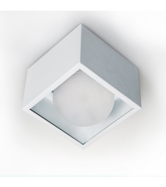 PP P 501 WH PLAFON GX53 - SUPER MAŁA WYSOKOŚĆ 7,5 CM !