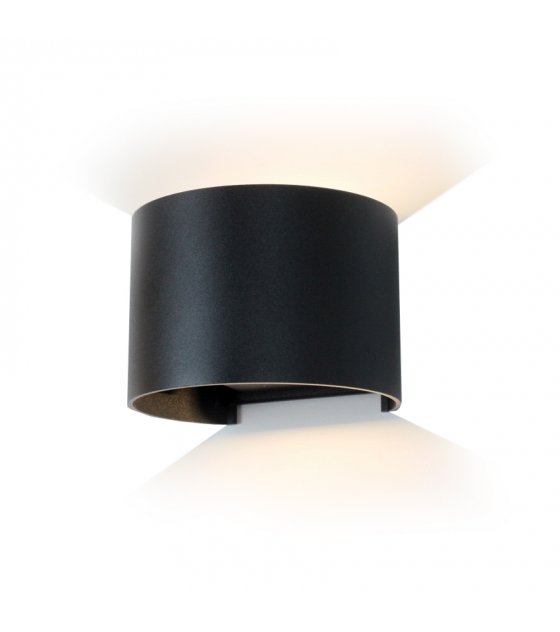 PP K 550 BK IP65 KINKIET REGULOWANY LED CZARNY