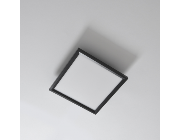PP P SQUARE/30 BK PLAFON LED ŚCIEMNIALNY 30x30cm PP P SQUARE/30 BK