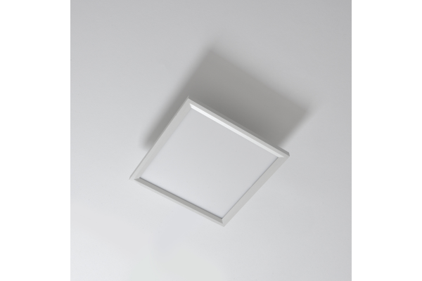 PP P SQUARE/30 WH PLAFON LED ŚCIEMNIALNY 30x30cm PP P SQUARE/30 WH w kategorii Lampy sufitowe