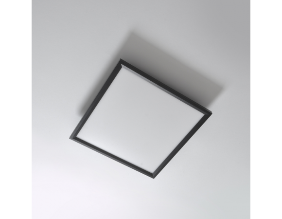 PP P SQUARE/40 BK PLAFON LED ŚCIEMNIALNY 40x40cm PP P SQUARE/40 BK