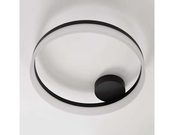 PP P RING 28W BK PLAFON LED 2000lm = 150W PP P RING 28W BK