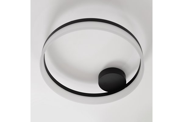 PP P RING 28W BK PLAFON LED 2000lm = 150W PP P RING 28W BK w kategorii Lampy sufitowe