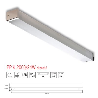 PP K 2000/24W KINKIET NAD LUSTRO 60cm