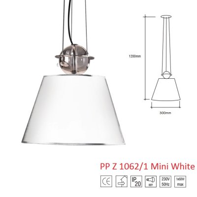 PP Z 1062/1 MINI WHITE LAMPA WISZĄCA