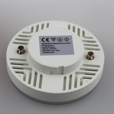 PP Żarówka LED GX53 230V 170-240V 7W 3000K 600lm = 60W 120 stopni