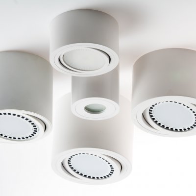 PP P 100 WH PLAFON GX53 - SUPER MAŁA WYSOKOŚĆ 6,5 CM !