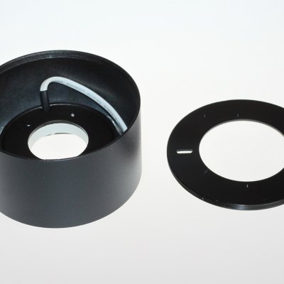 PP P 100 BK PLAFON GX53 - SUPER MAŁA WYSOKOŚĆ 6,5 CM !