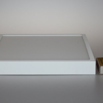 PP P 801/12W WH PLAFON LED 980lm = 75W - SUPER PŁASKI WYS. 2,3 CM !