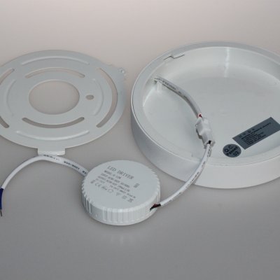 PP P 802/18W WH PLAFON LED 1380lm = 100W - SUPER PŁASKI WYS. 2,3 CM !