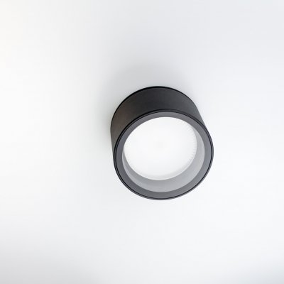 PP P 500 BK IP65 PLAFON HERMETYCZNY GX53 - SUPER MAŁA WYSOKOŚĆ 6,5 CM !