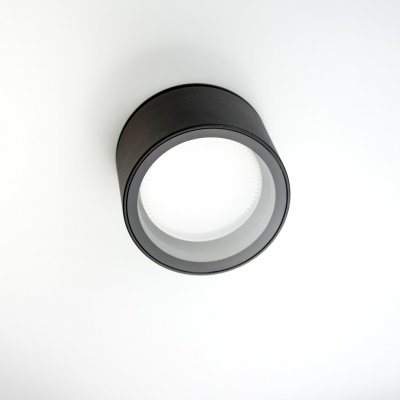 PP P 500 BK IP65 PLAFON HERMETYCZNY GX53 - SUPER MAŁA WYSOKOŚĆ 6,5 CM !