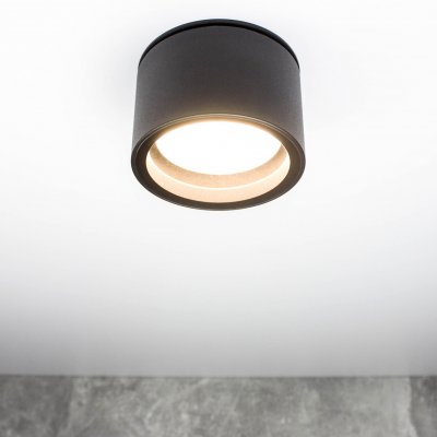 PP P 500 BK IP65 PLAFON HERMETYCZNY GX53 - SUPER MAŁA WYSOKOŚĆ 6,5 CM !