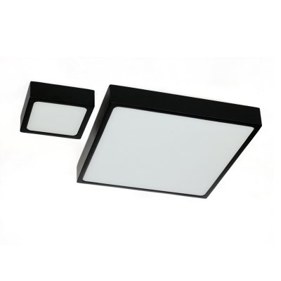 PP P 401 BK IP44 PLAFON LED 8W 3000K 680lm=60W HERMETYCZNY