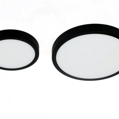 PP P 700/12W BK PLAFON LED 1080lm=75W PŁASKI 1,6CM!