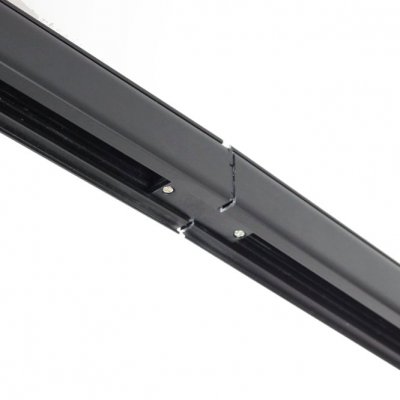 PP ŁĄCZNIK PROSTY DO SZYNOPRZEWODU CZARNY