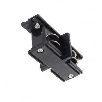 PP ŁĄCZNIK PROSTY DO SZYNOPRZEWODU CZARNY