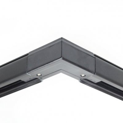 PP ŁĄCZNIK L DO SZYNOPRZEWODU CZARNY