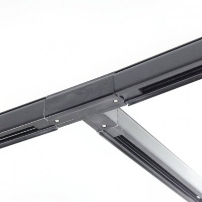 PP ŁĄCZNIK T DO SZYNOPRZEWODU CZARNY