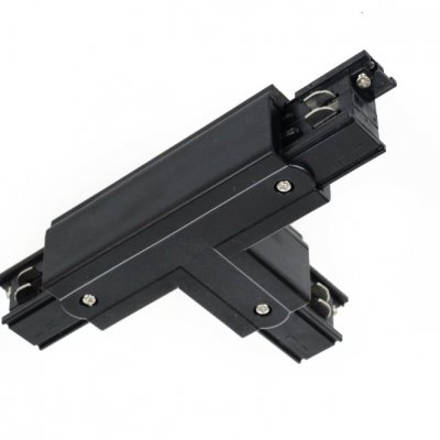 PP ŁĄCZNIK T DO SZYNOPRZEWODU CZARNY