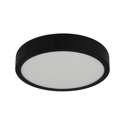 PP P 800/12W BK PLAFON LED 980lm=75W-SUPER PŁASKI WYS. 2,3 CM