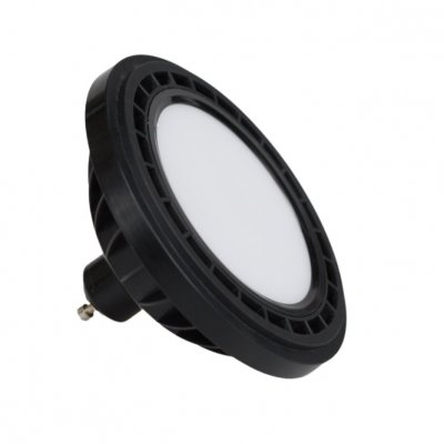 PP Żarówka LED ES111 AR111 QR111 GU10 230V 12W 3000K 750lm=60W 120 stopni BK